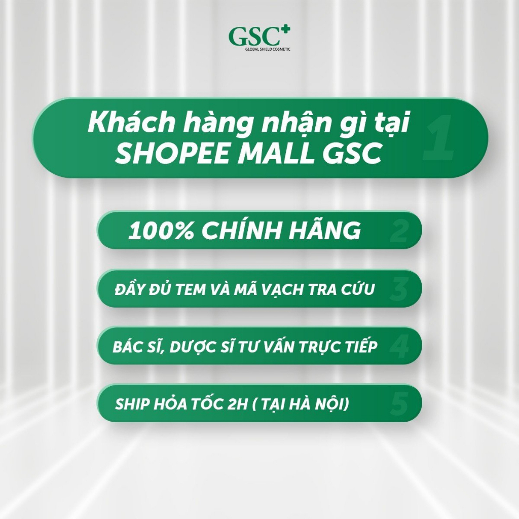 Mặt nạ tái tạo và phục hồi GSC 30ml