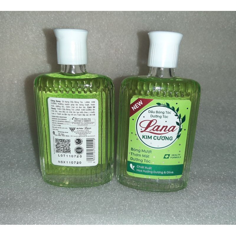 Combo 2 chai dầu bóng tóc dưỡng tóc Lana 40ml