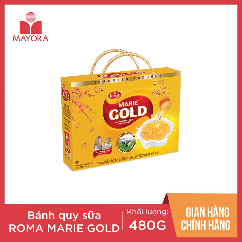 BÁNH QUY SỮA MARIE GOLD 480G
