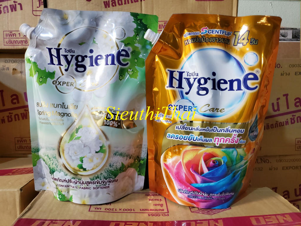 NHẬP KHẨU NƯỚC XẢ VẢI ĐẬM ĐẶC HYGIENE THÁI LAN