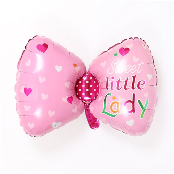 Bóng kiếng trang trí hình nơ size to 75cm