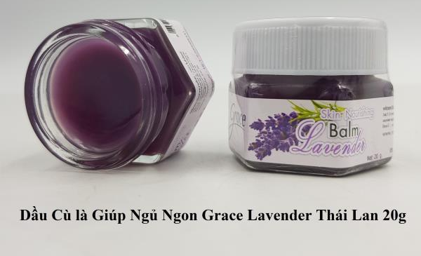 Dầu cù là lavender Thái Lan giúp ngủ ngon 20gr