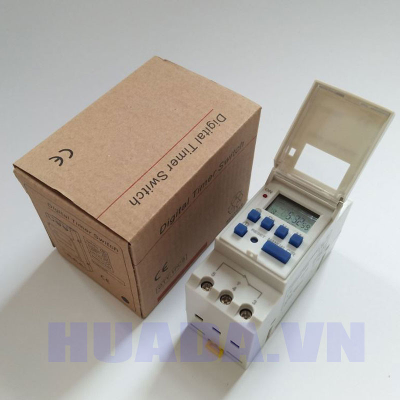 Công tắc hẹn giờ điện tử lập trình THC15A 16A/220V công tắc hẹn giờ timer hẹn giờ ổ cắm hẹn giờ timer hẹn giờ điện tử công tắc điện thông minh