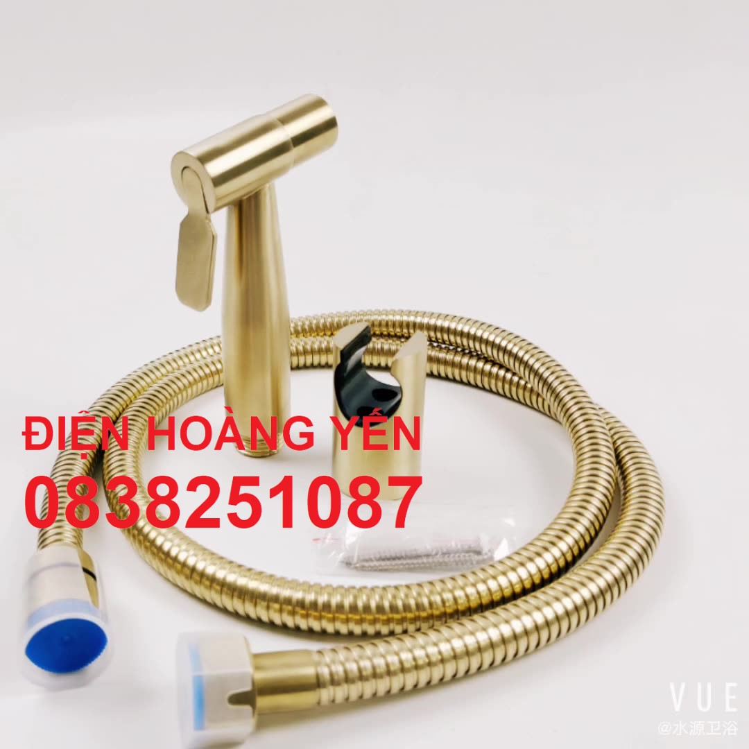 Xịt vệ sinh inox 304 trọn bộ đầy đủ