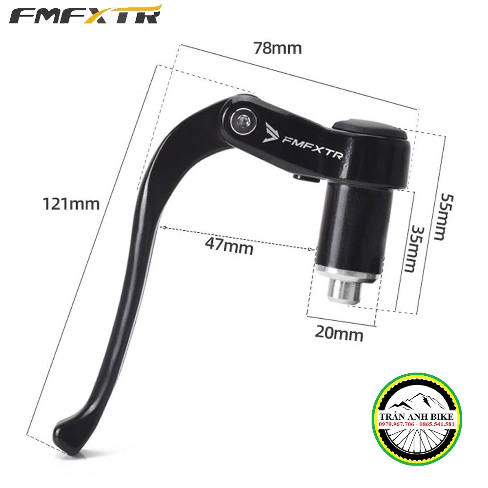 Cặp Tay Phanh Tính Giờ TT (Tay Phanh Ngược) Xe Đạp FMFXTR