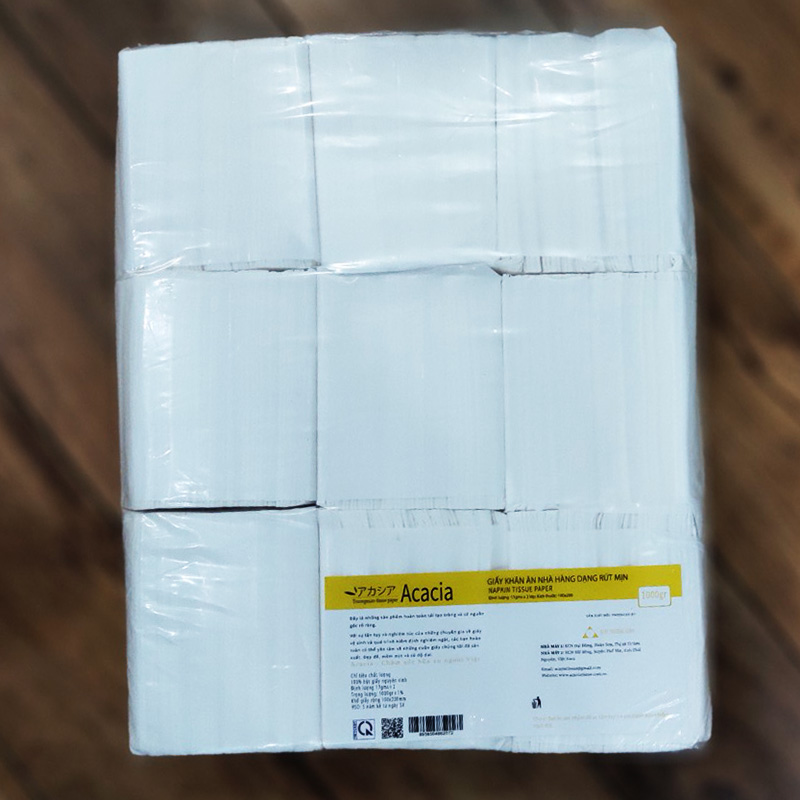 Giấy ăn cân dạng rút Acacia túi 1kg