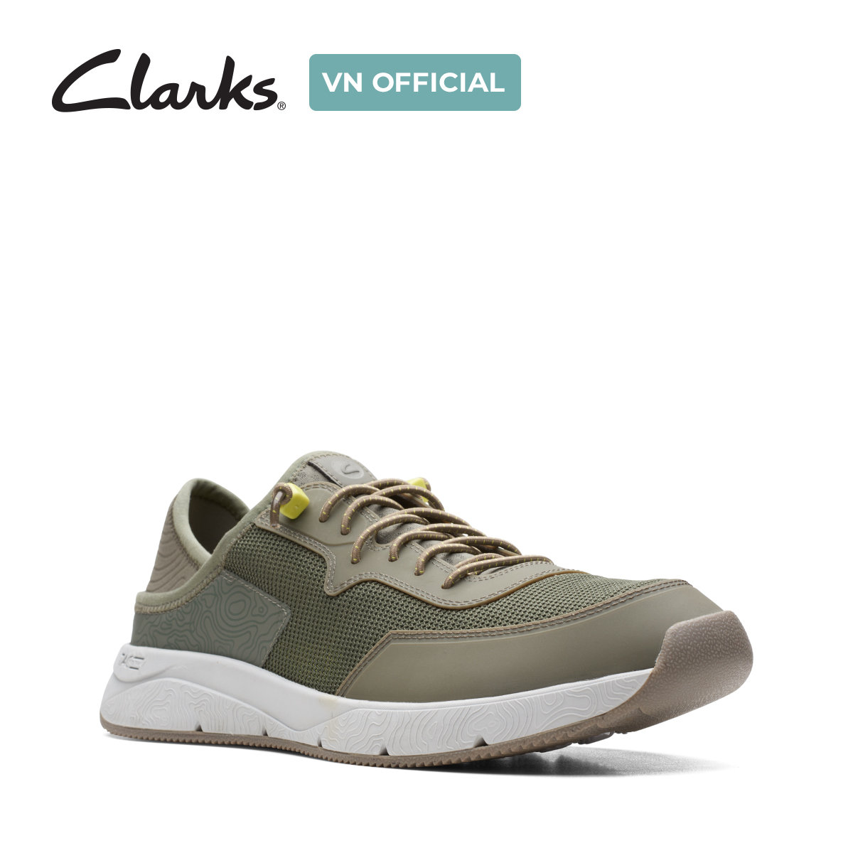 Giày Sneaker Da Nam Clarks - Davis Low