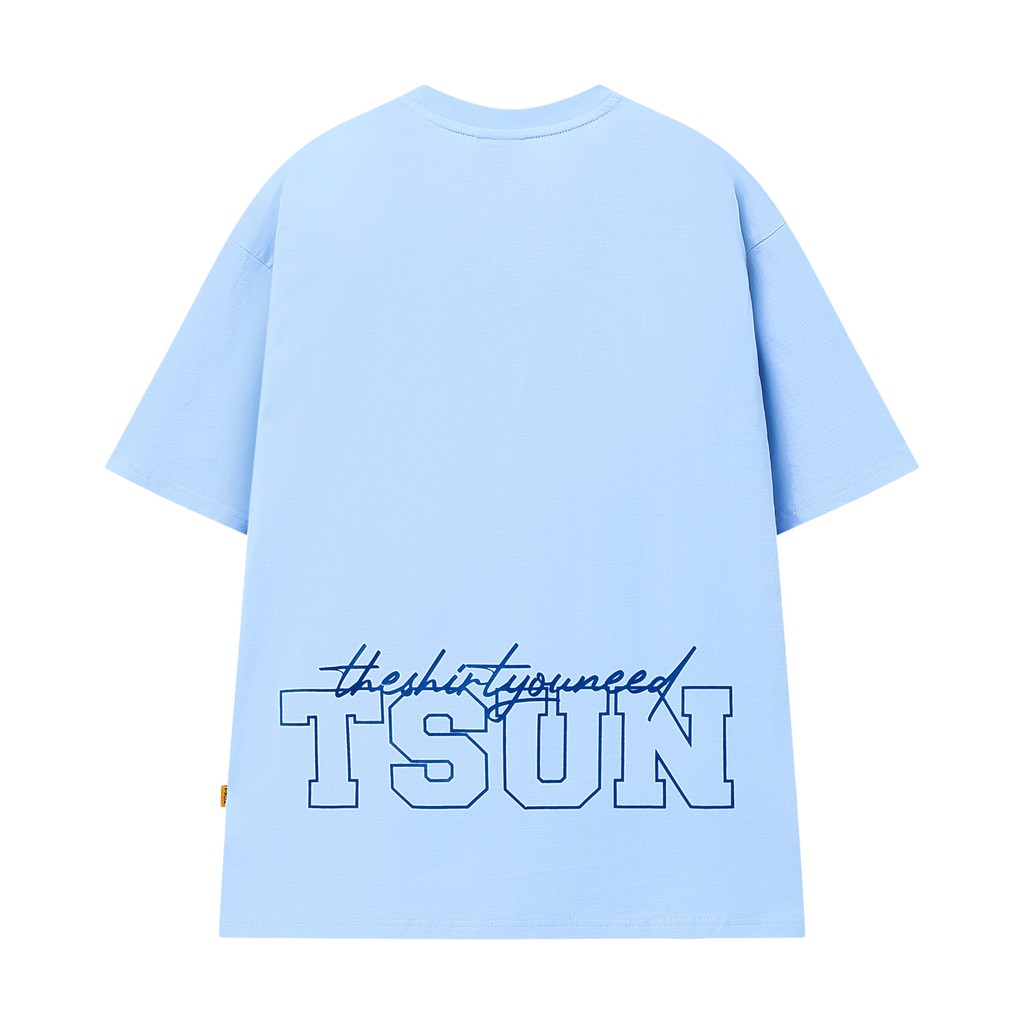 ←★→Áo thun TSUN Signature 2 - Xanh - Unisex