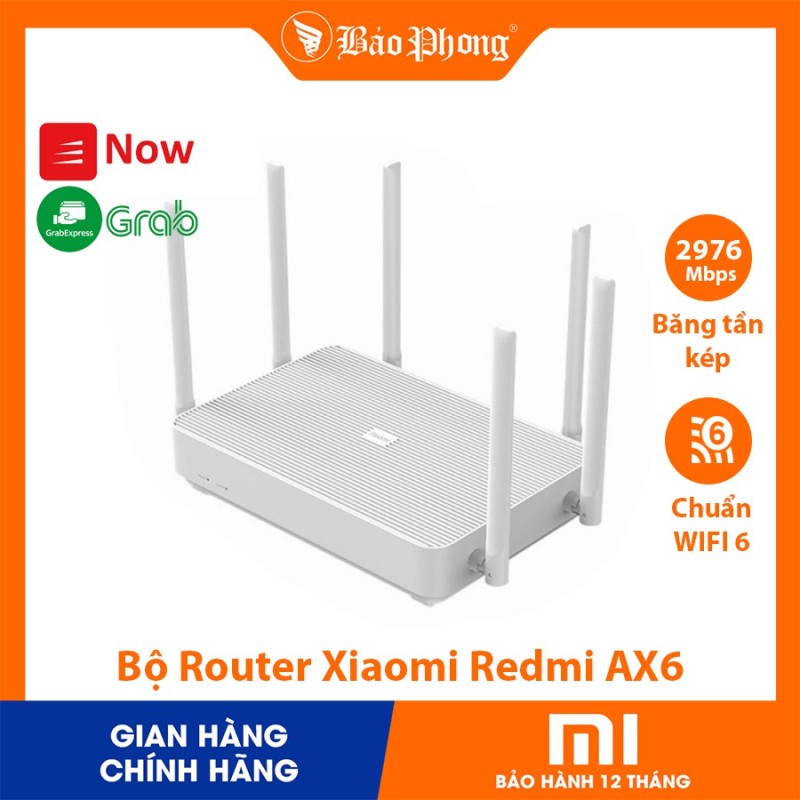 Bộ Router Xiaomi Redmi AX6 WIFI6