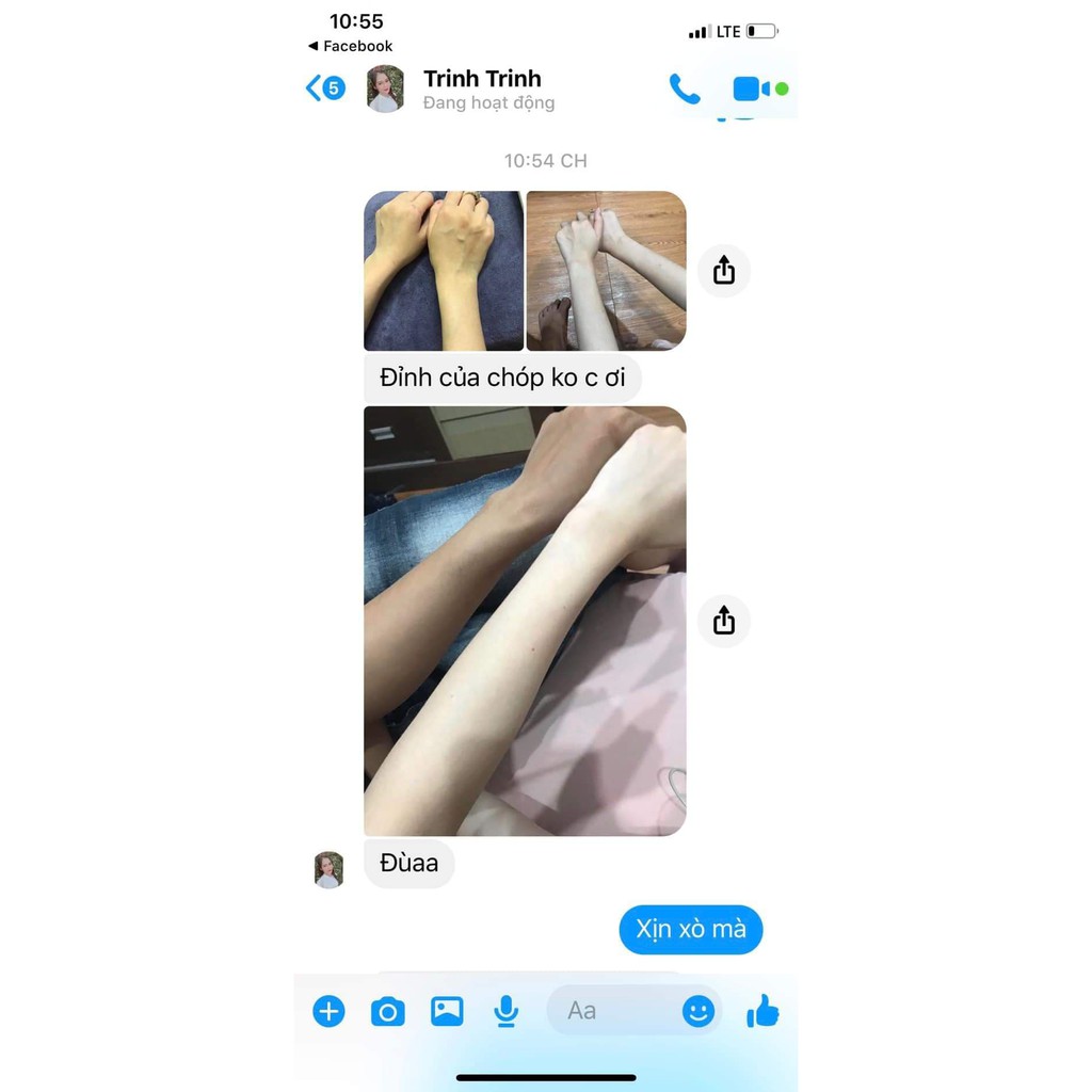 Ủ trắng cơ thể Leau Claire