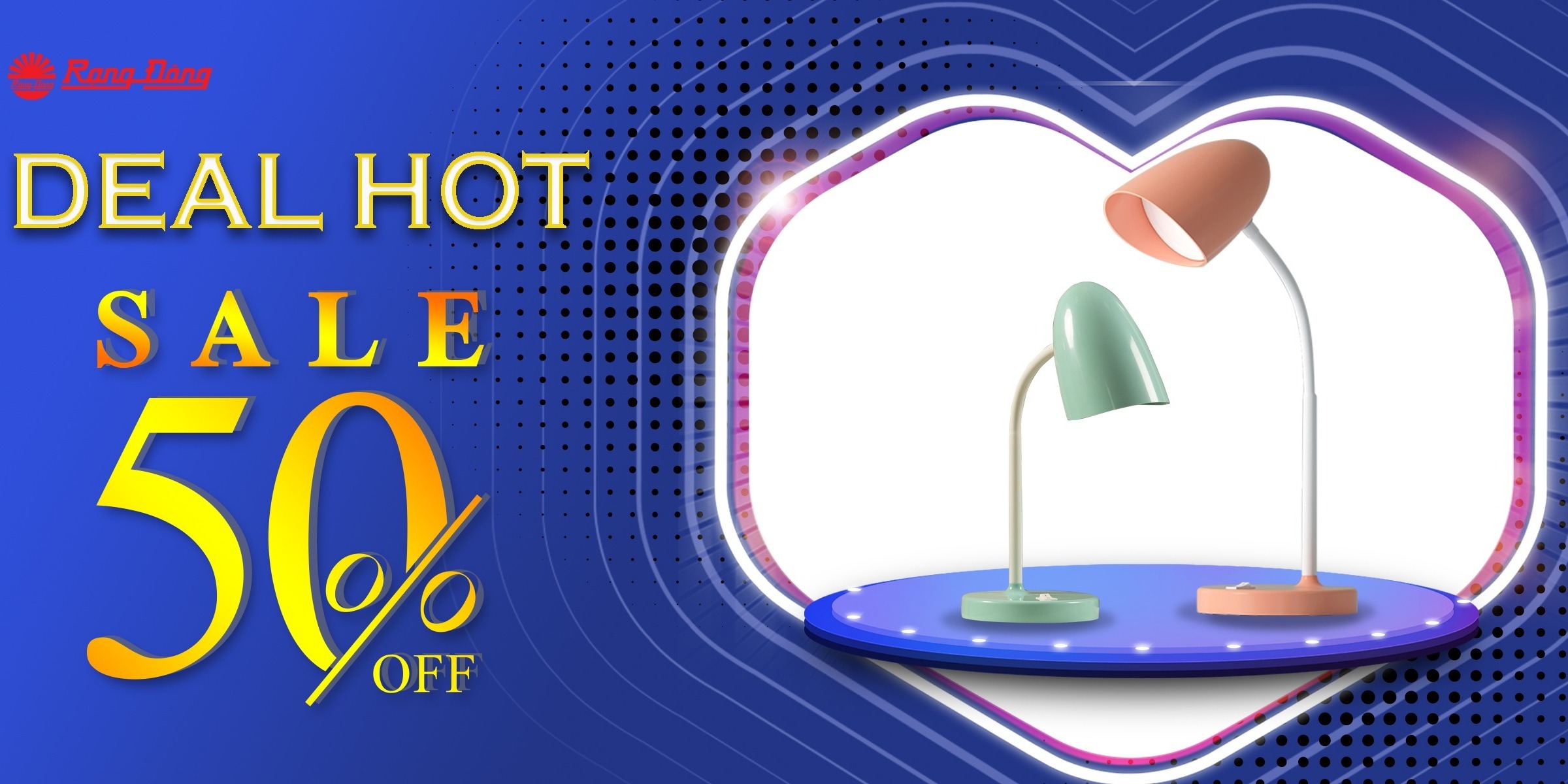 Đèn LED Chiếu sáng Khẩn cấp Rạng Đông Model: D KC03 8W Trắng