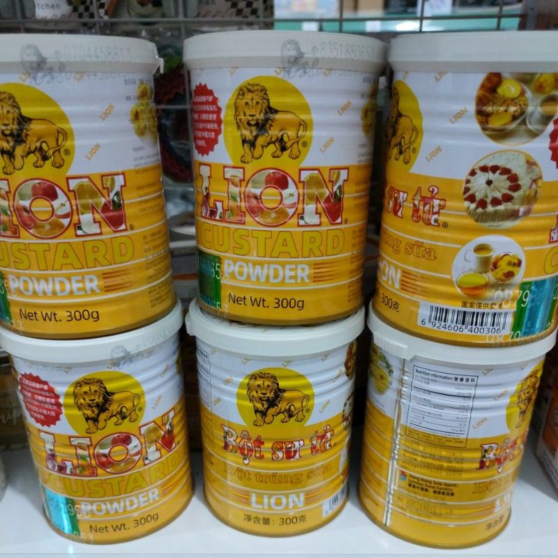 Bột sư tử, Bột Custard, Bột trứng sữa hộp 300g