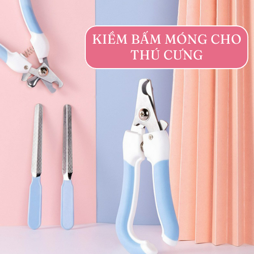 Kiềm cắt móng cho thú cưng chó mèo kèm dũa