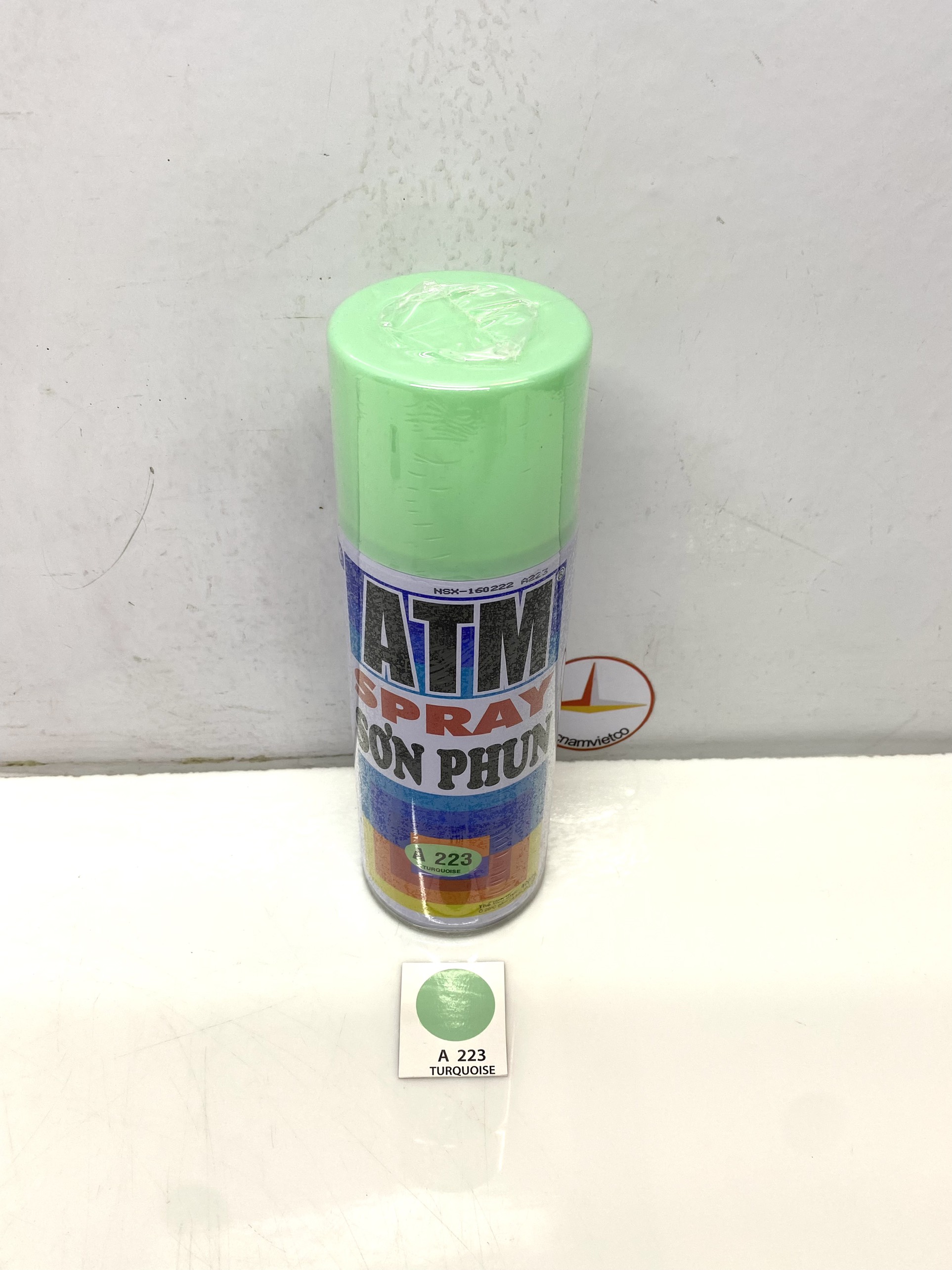 Sơn phun, sơn xịt ATM màu xanh ngọc A223