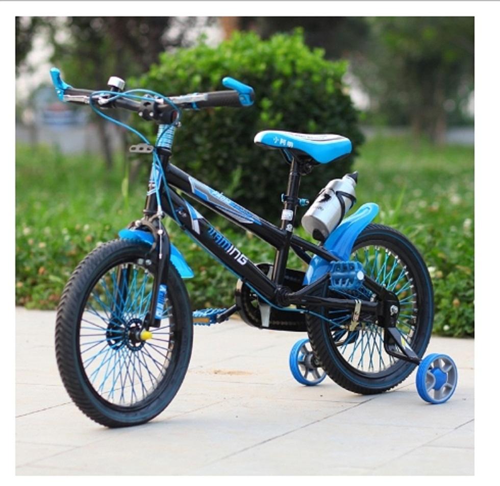 XE ĐẠP ĐỊA HÌNH 18INCH MÀU XANH CHO BÉ TỪ 5 ĐẾN 9 TUỔI