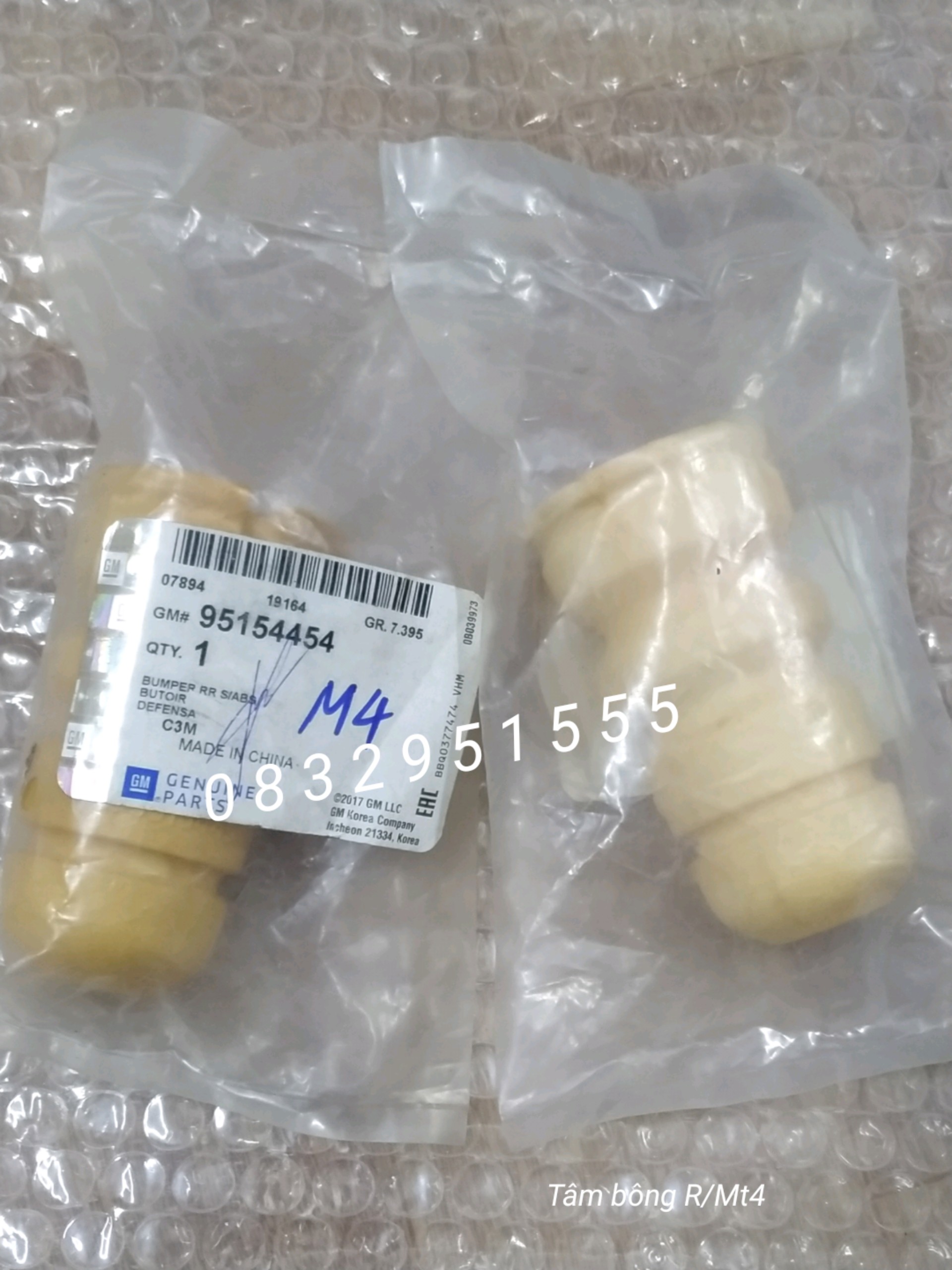 tăm bông giảm xóc sau spark m300 , matiz 4 ( giá 1 quả , GM )