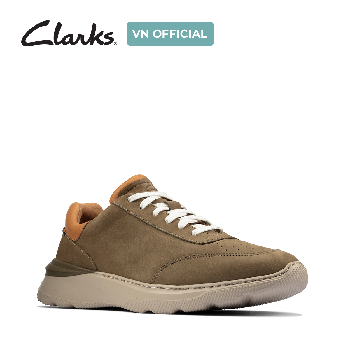 Giày Sneaker Da Nam Clarks - SprintLiteLace