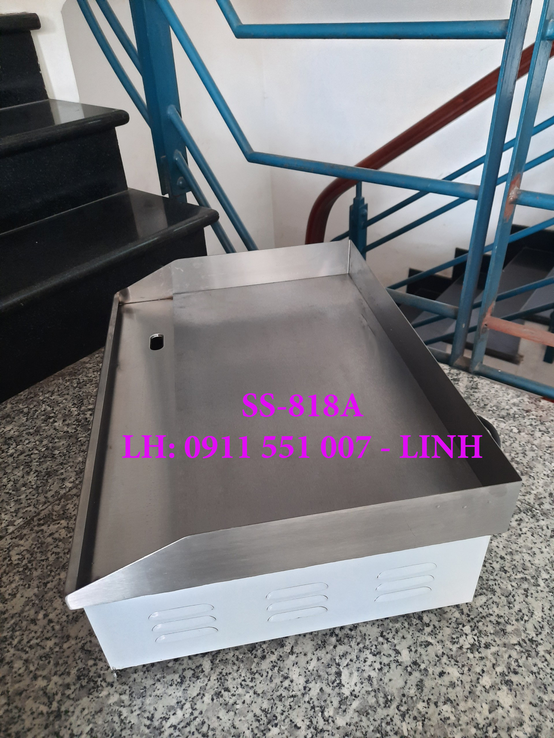 Bếp chiên phẳng Teppanyaki SS-818AL