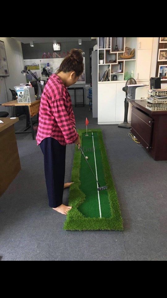 Thảm tập golf Putting Green 3m x 0.6m