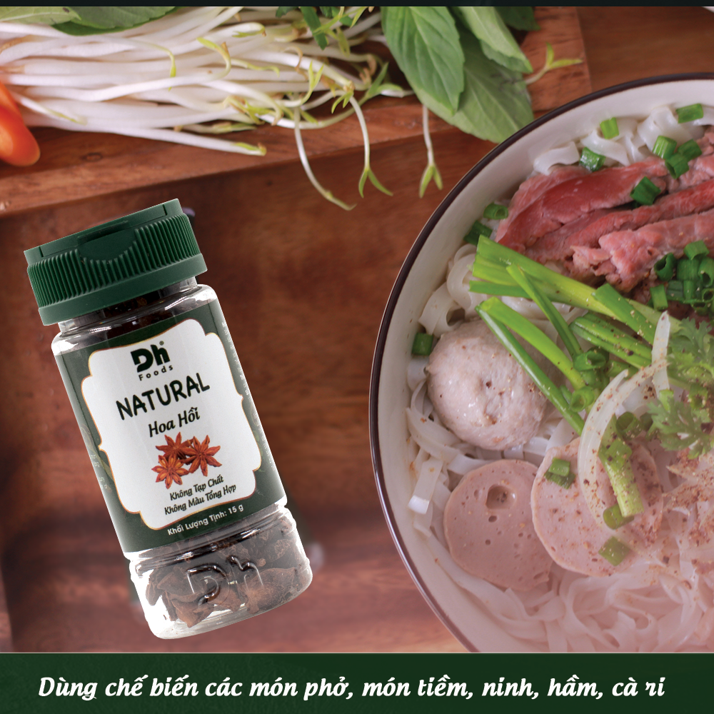 Combo 2 Natural Hoa hồi 15gr Dh Foods