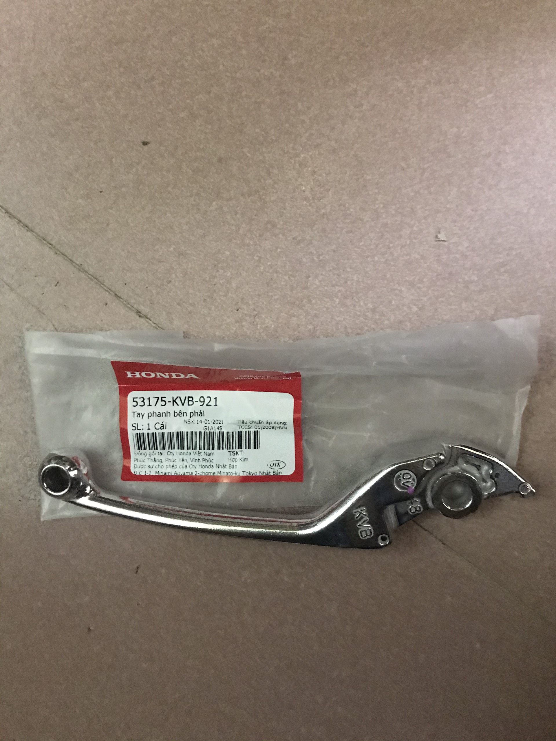 Tay phanh bên phải dành cho xe Click, Air Blade, Vision Honda