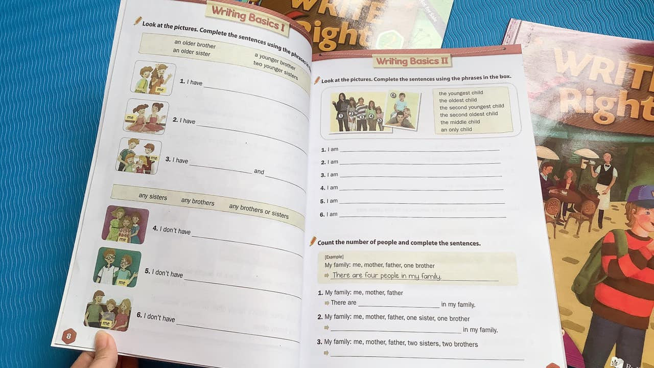 WRITE RIGHT- SÁCH CHUYÊN LUYỆN VIẾT TIẾNG ANH CHO CÁC BÉ