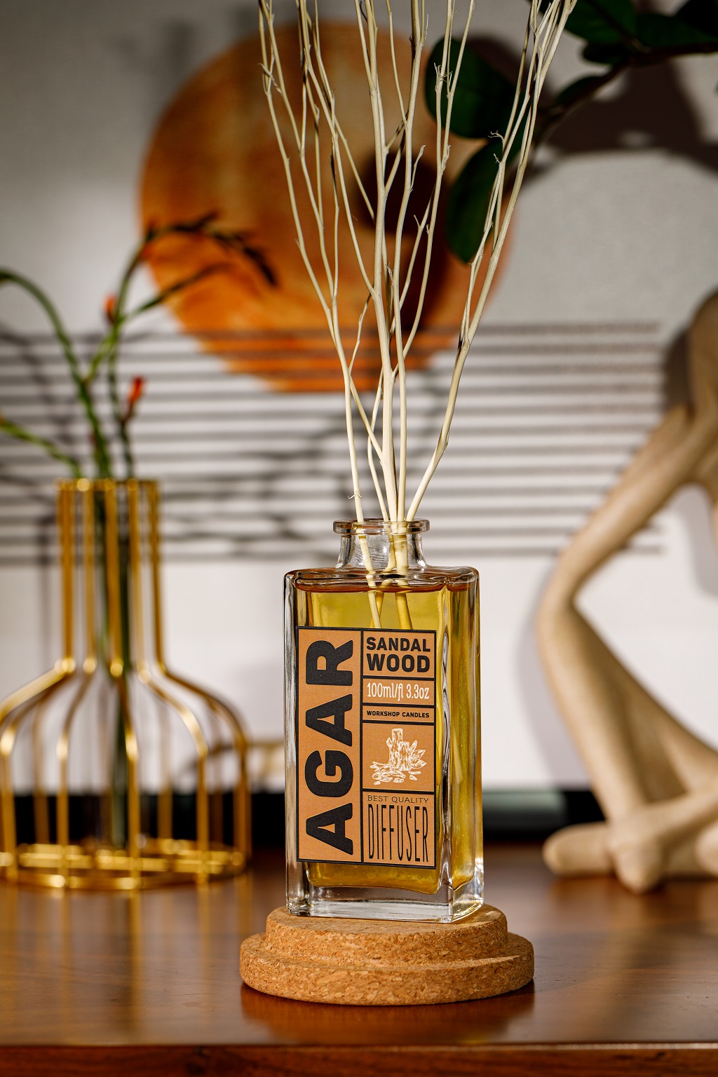 Tinh dầu Agar Sandalwood Workshop Candles H&H HOME 100ml