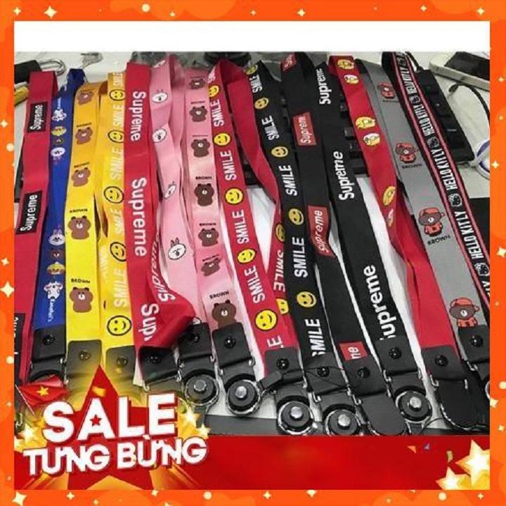 [SIÊU HOT] Dây Đeo Điện Thoại, Thẻ Strap Da Năng, Dẹt Dài