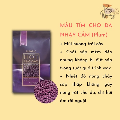 (Giá Sỉ) Hạt sáp tẩy lông nhập khẩu Ý (ponywaxing)