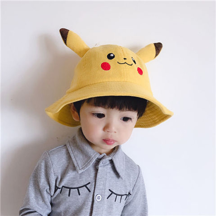 [HCM]NÓN PIKACHU CHO BÉ MŨ TAI BÈO MARUKO CHỐNG NẮNG