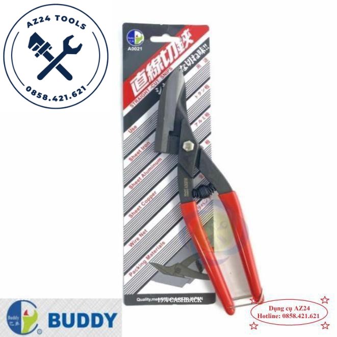Kéo cắt tôn miệng xéo buddy ba0021 dài 250mm