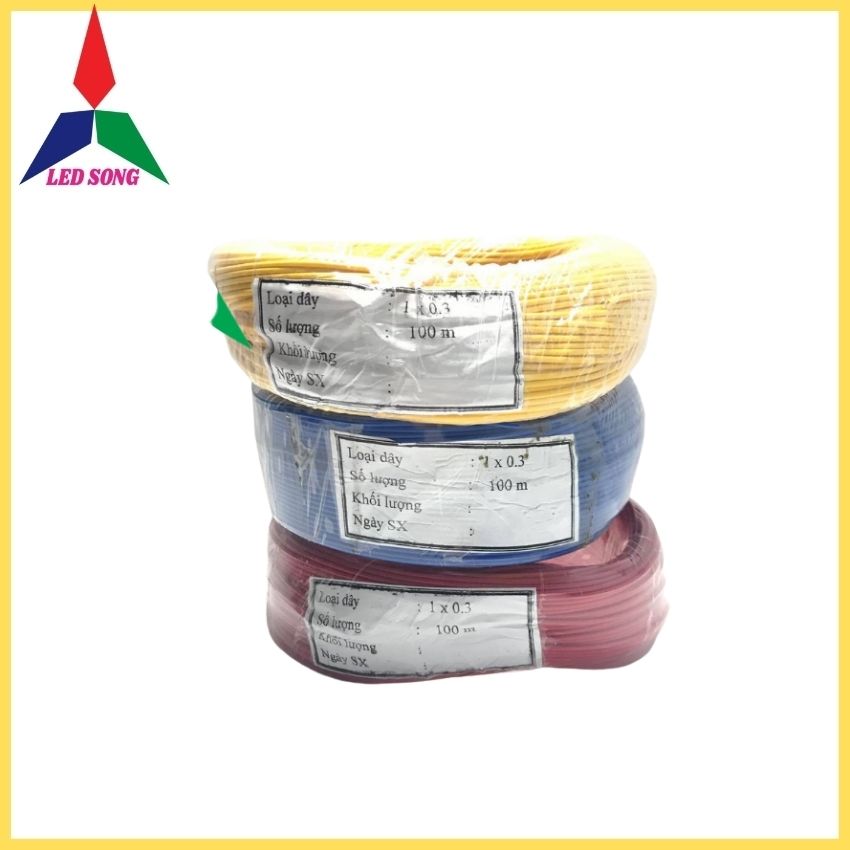 Dây Điện Mềm 0.3 Cuộn 100m