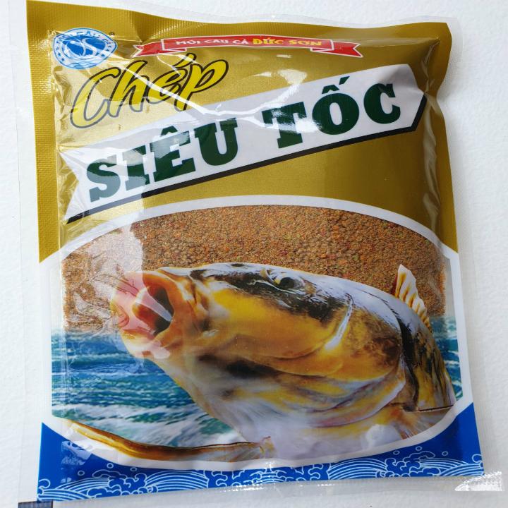 Bộ 3 gói mồi câu cá Chép siêu tốc, hãng mồi câu Đức Sơn