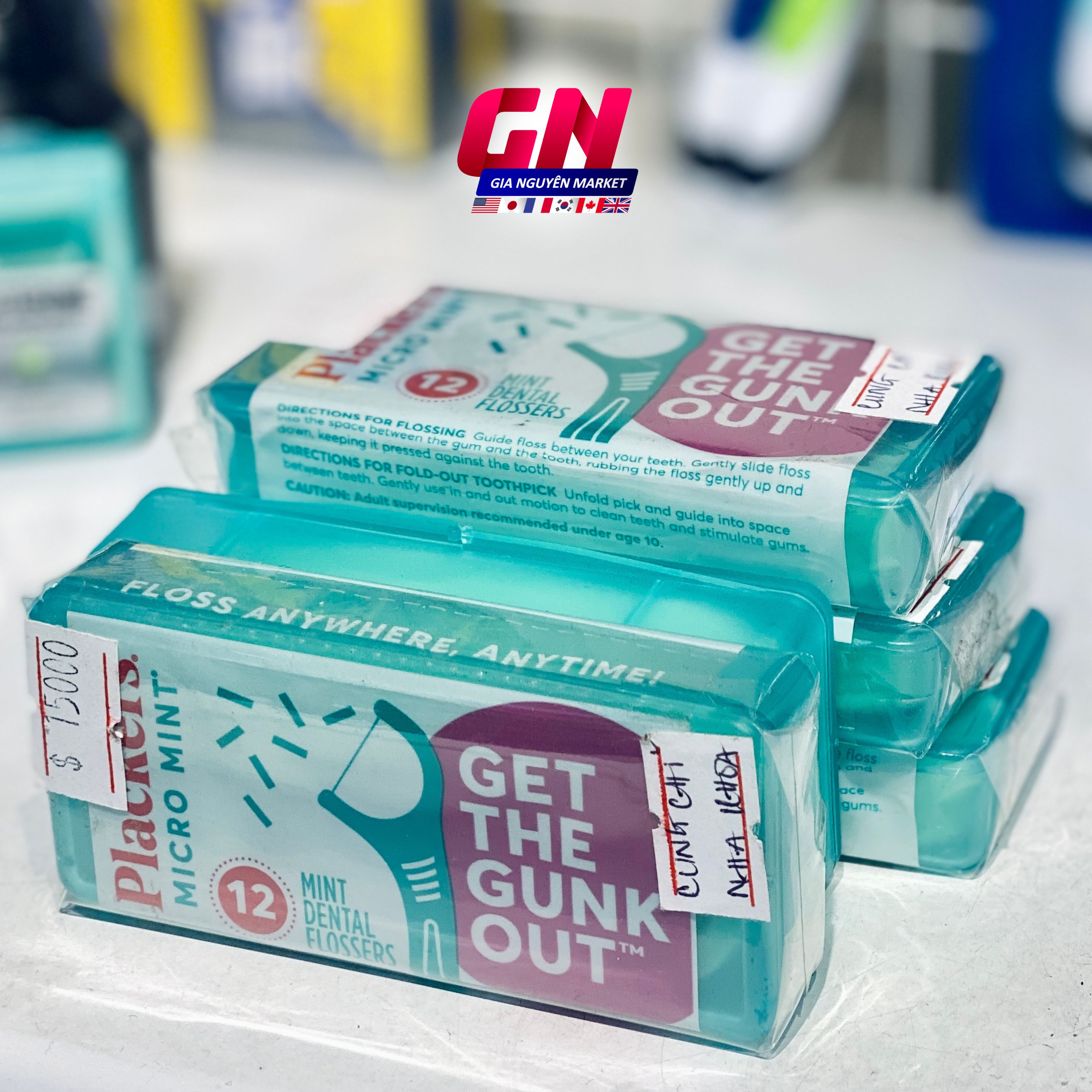 Cung chỉ nha khoa Plackers Micro Mint