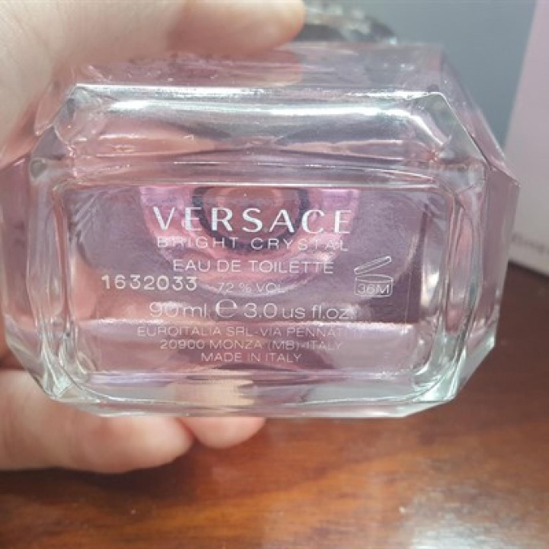 Nước Hoa Nữ VERSACE Bright Crystal EDT 90ml-( Hồng )