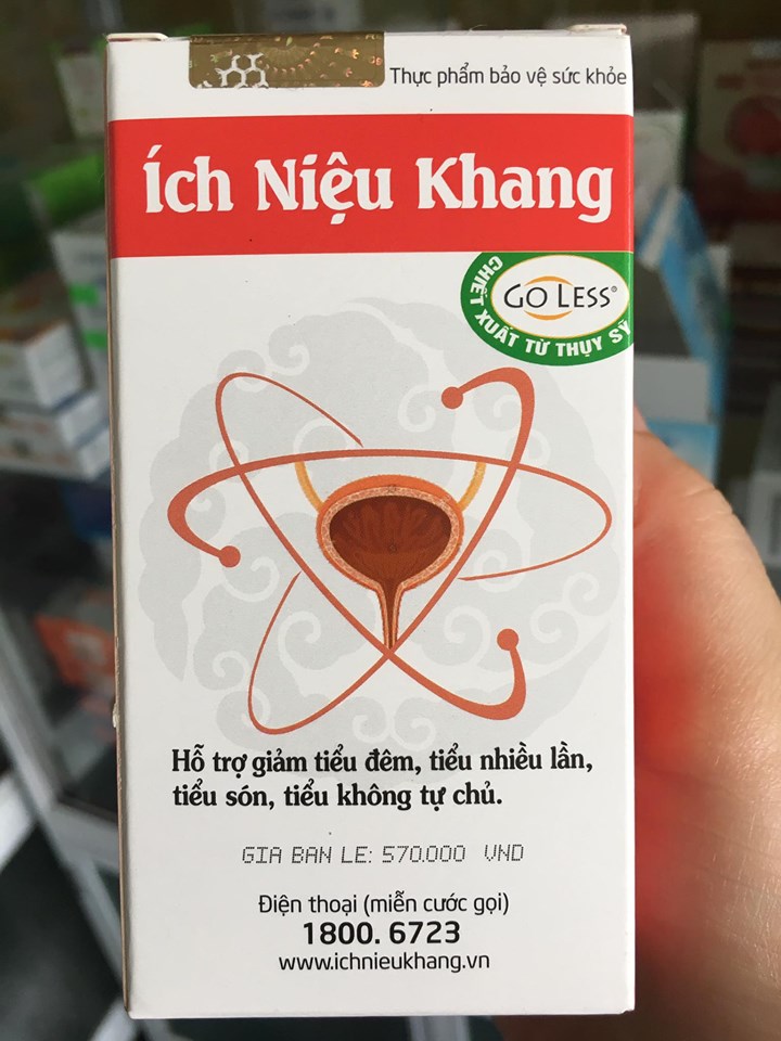 Ích niệu khang lọ 80 viên - giảm tiểu đêm