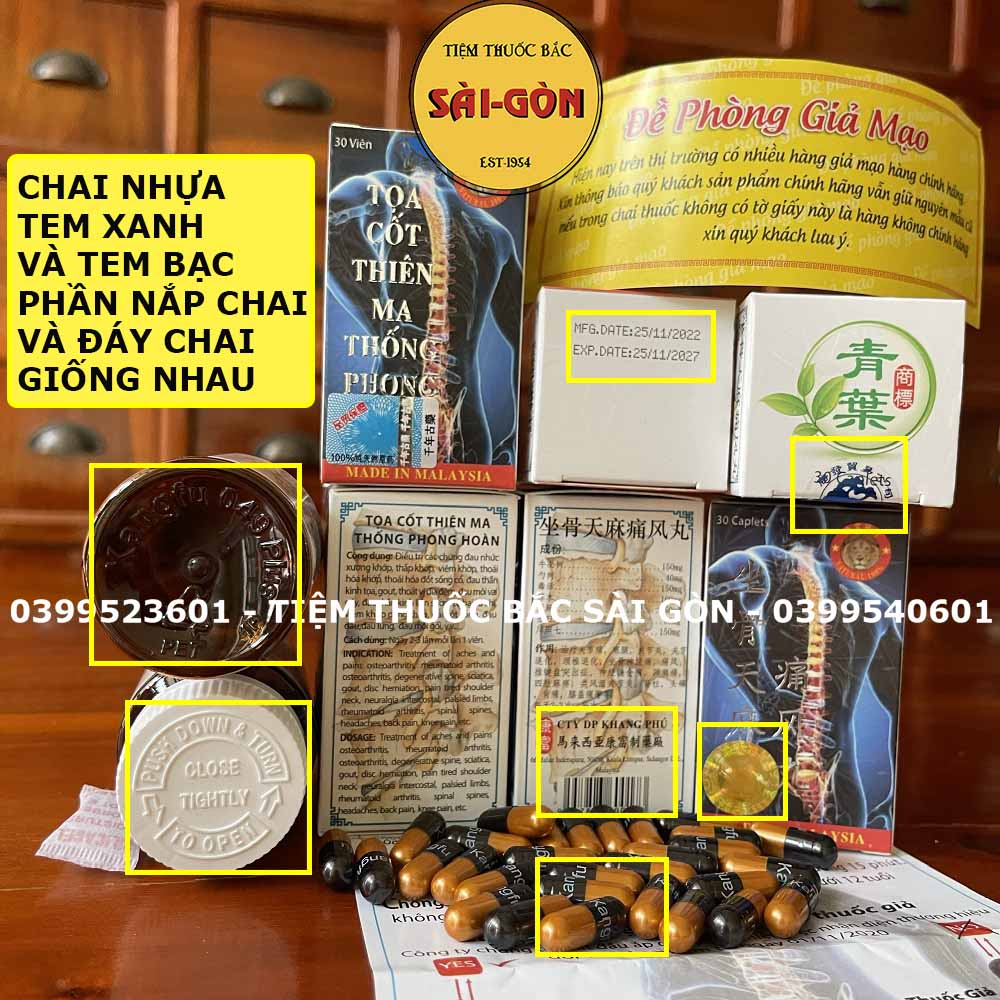 Tọa Cốt Thiên Ma Thống Phong Hoàn (HÀNG XỊN DATE MỚI VIÊN CÓ CHỮ)
