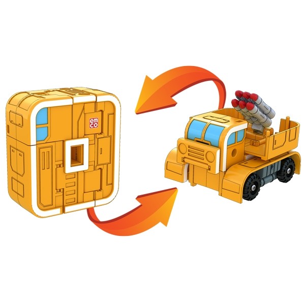 Đồ chơi lắp ráp robot đại chiến hình số EMCO series 2