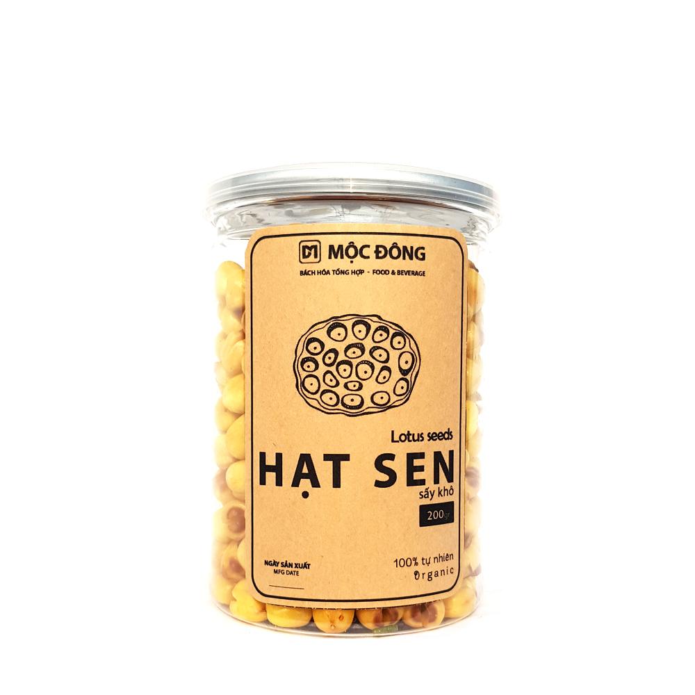 [Quà tặng Tết] Hạt sen sấy khô hộp 300gr