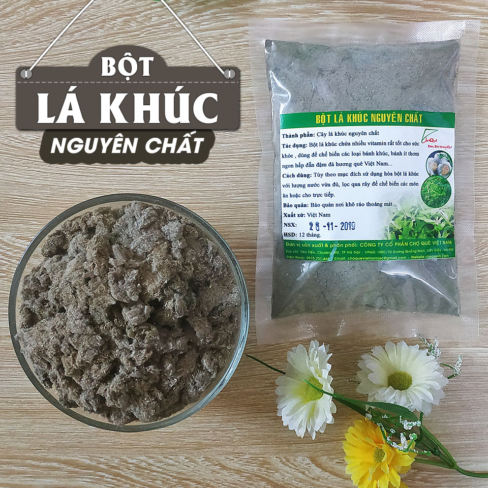 Bột Lá Khúc Nguyên Chất Gói 50g