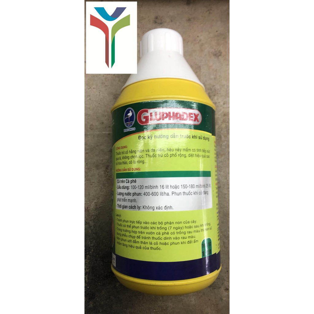 TRỪ CỎ SINH HỌC GLUPHADEX 1L