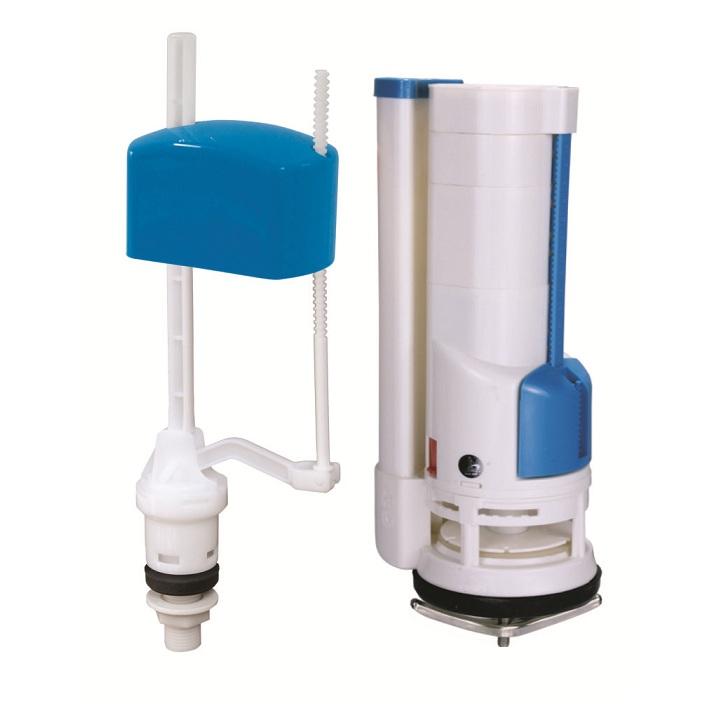 Bộ ruột thay thế cho bồn cầu liền khối,  cọc xả cao 19cm