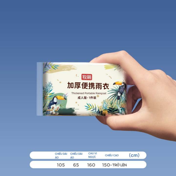Áo Mưa Cho Trẻ Kèm Vành Mũ Áo Mưa Nam Nữ Cao Từ 120 - 180 Cm Chất Liệu Eva Chông Nước Tốt Siêu Nhẹ Cleacco AM Boro Sport