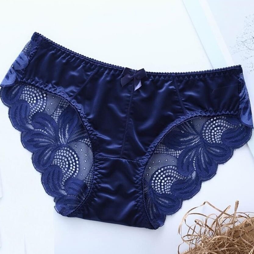 1 Chiếc Quần Lót Ren Nữ Phi Lụa Dòng Cao Cấp (Freesize 40-53kg)- Myn.Official