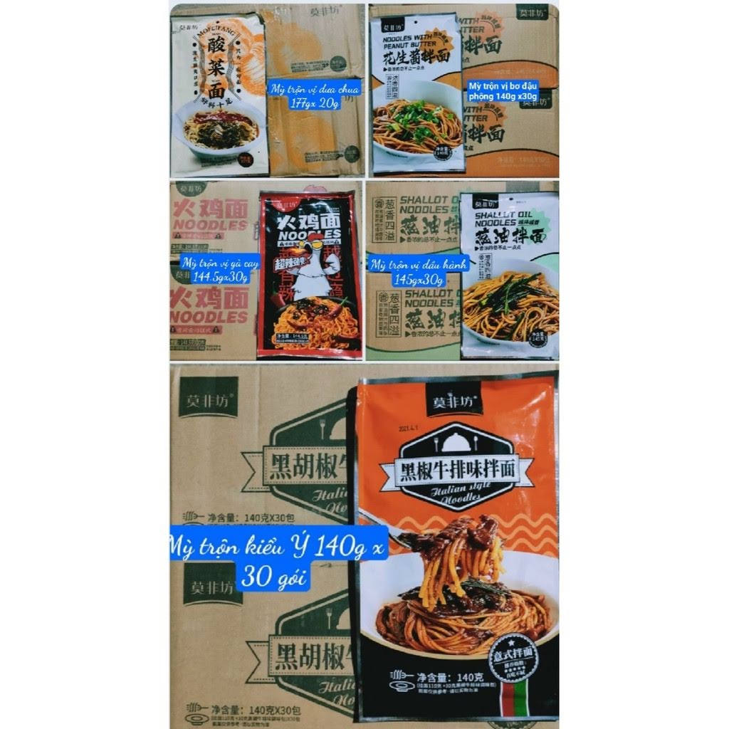 [ Sẵn hàng ] Mỳ trộn kiểu ý / Mỳ trộn spaghetti