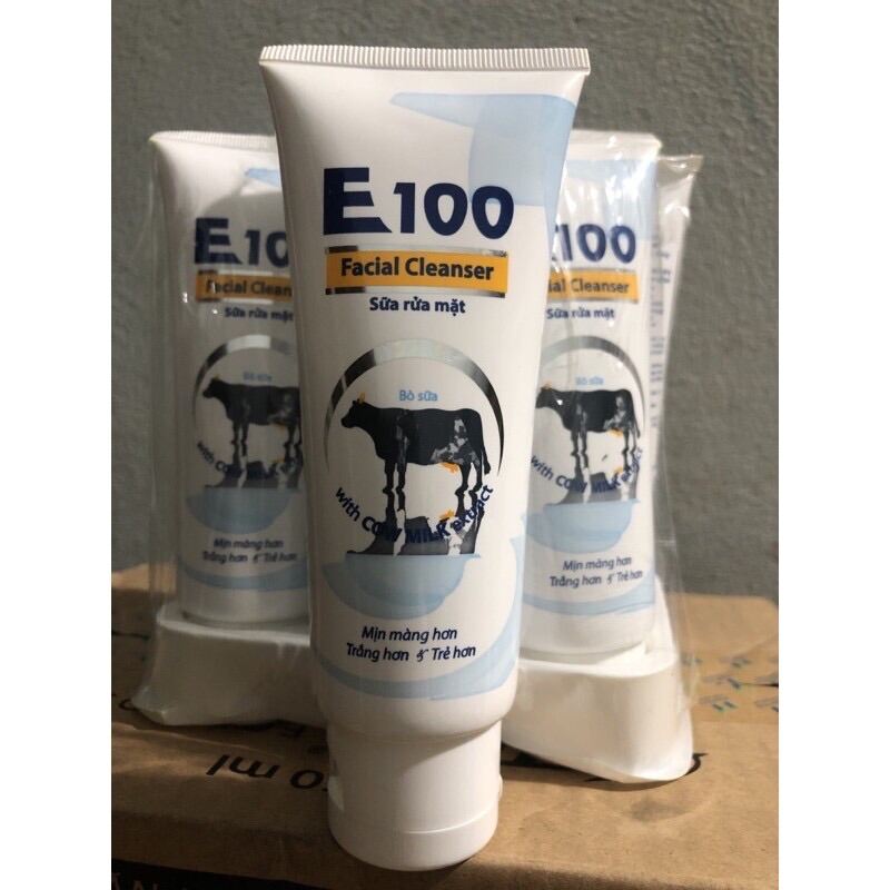 Sữa rửa mặt con bò E100 80ML