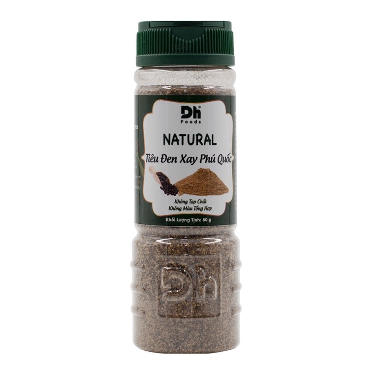Natural Tiêu đen xay Phú Quốc Dh Foods