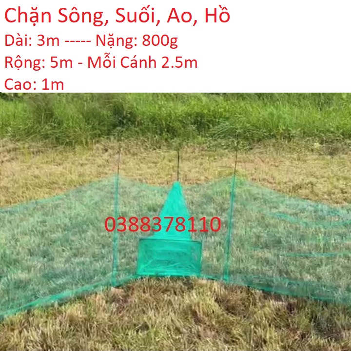Dớn chặn sông suối ao hồ cao cấp bắt các loại cá tôm cua hiệu quả ngay lần đầu sử dụng