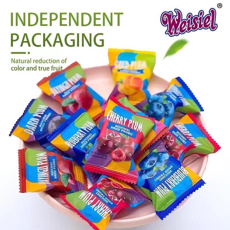 Ô mai mix đủ vị gói 408gram