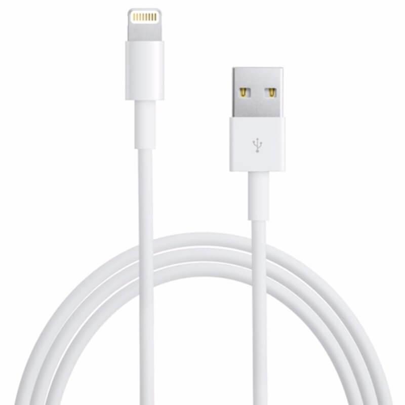 Cáp sạc Lightning cho iPhone 5 6 7 6plus 7plus ( Trắng ) – Hàng xuất nhật